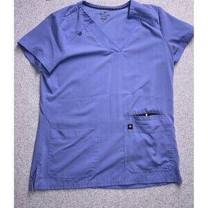 Beyond Scrubs - Happiness Collection V-Neck Scrub Top Women's Size Small